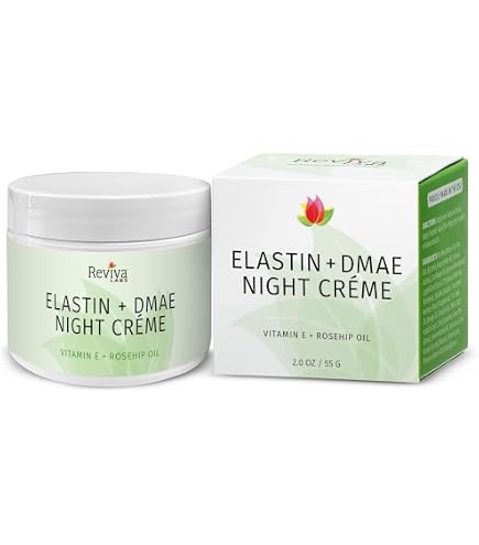 Amazon.com: Reviva Labs Elastin and DMAE Cream – Firming Night