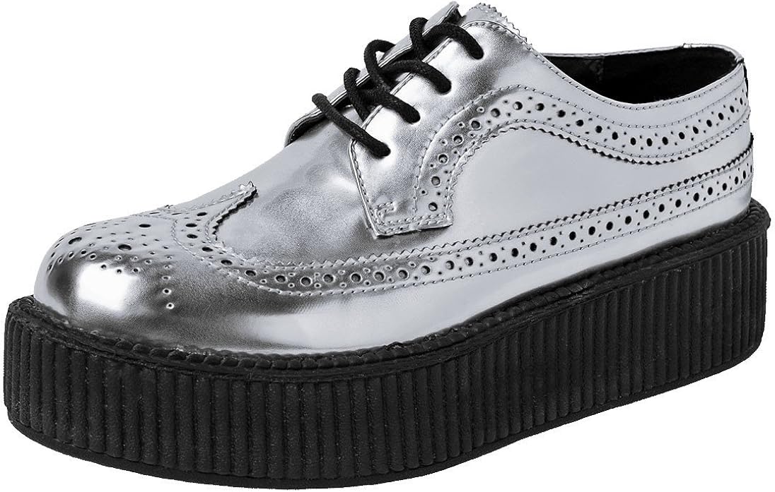 Demonia V-Creeper-516 Men's Platform Oxford Creeper
