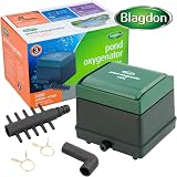 Blagdon Pond Oxygenator 2400 Air Pump 15,000 L Pond 10 Outlets Green view 8