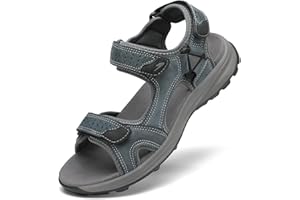 FLARUT Men's Sport Sandals Outdoor Hiking Sandal Open Toe Walking Sandals for Summer Beach Water Shoes