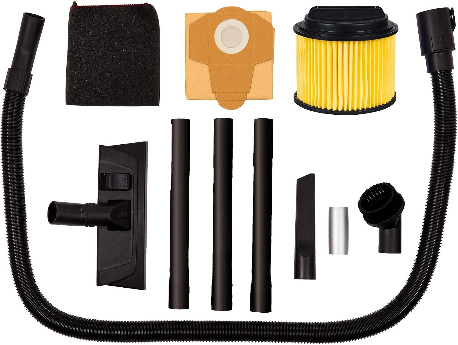 Einhell Cordless Wet and Dry Vacuum Cleaner 18V Power X-Change, 20L Heavy-Duty Stainless Steel Tank, 1.5M Hose - Image 3