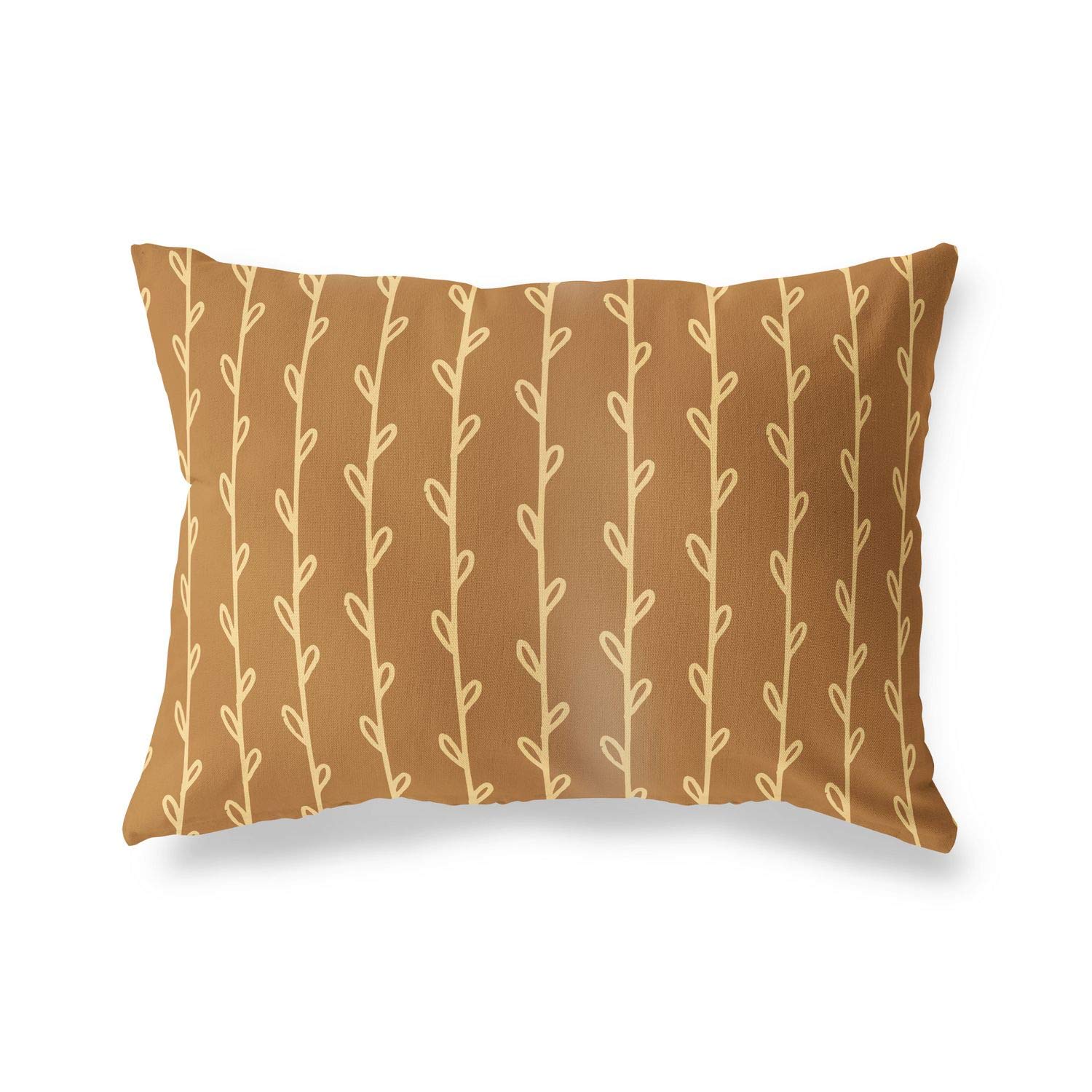 BonaMaison Decorative Cushion Cover, Brown Tones Throw Pillow Covers, Home Decorative Pillowcases for Livingroom, Sofa, Bedroom, Size: 45X60 Cm - Designed and Manufactured in Turkey