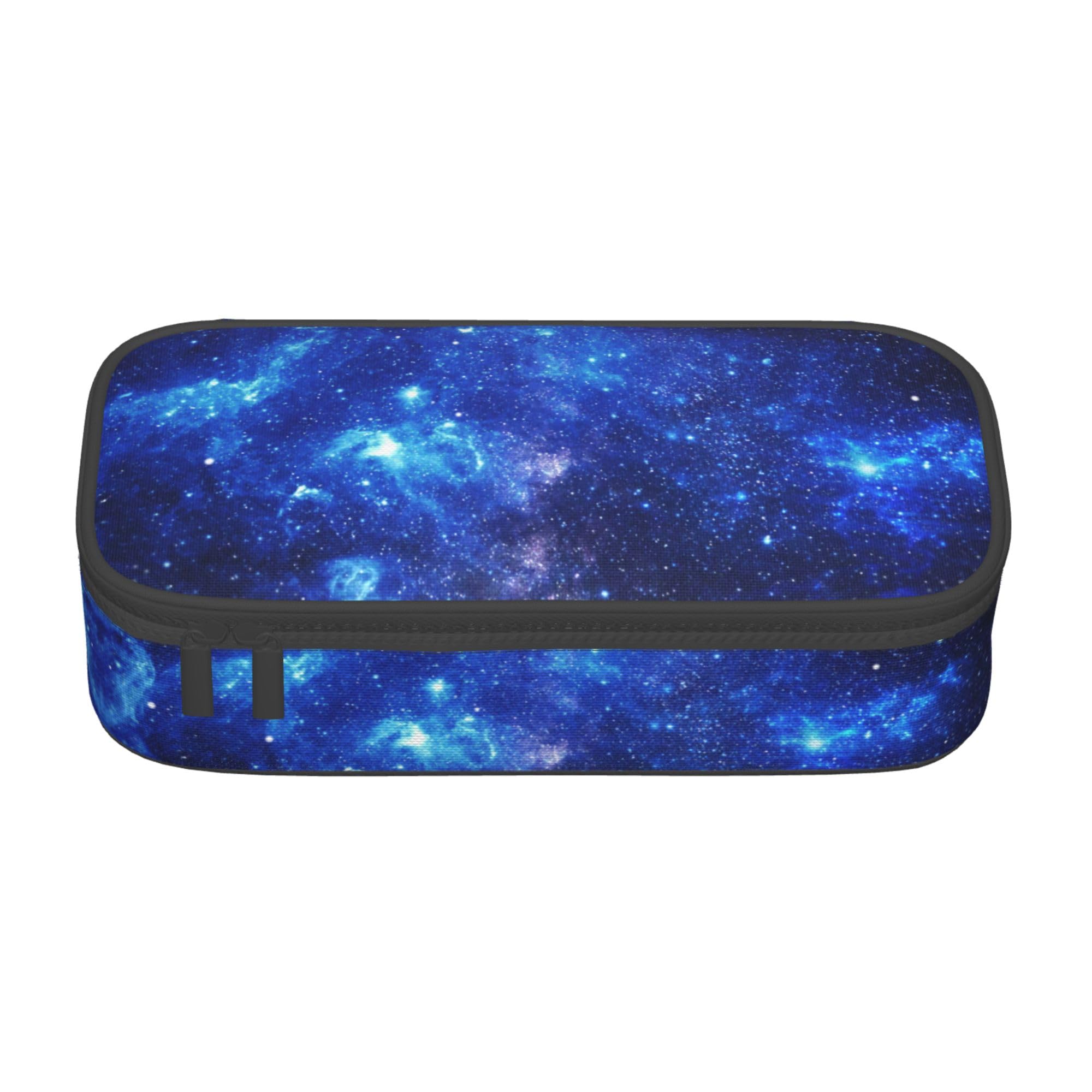 Abaysto Galaxy Space Pencil Case for Boys and Kids Cute Pen Box Pouch Large Pencil Bag with Double Zipper, Portable Pencil Pouch for School Office Supplies
