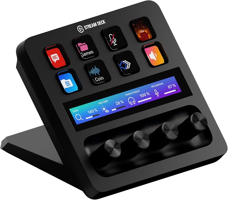 Stream Deck +, mixer audio e controller da studio
