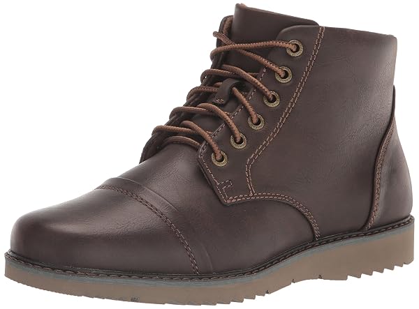 EASTLAND WOMENS PATTERSON ANKLE BOOT, BROWN, 13 US