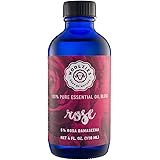 Woolzies Best Natural Rose Essential Oil Blend 4 Oz - Therapeutic & Premium Graded Aromatherapy Oil - Most Popular for Relaxa