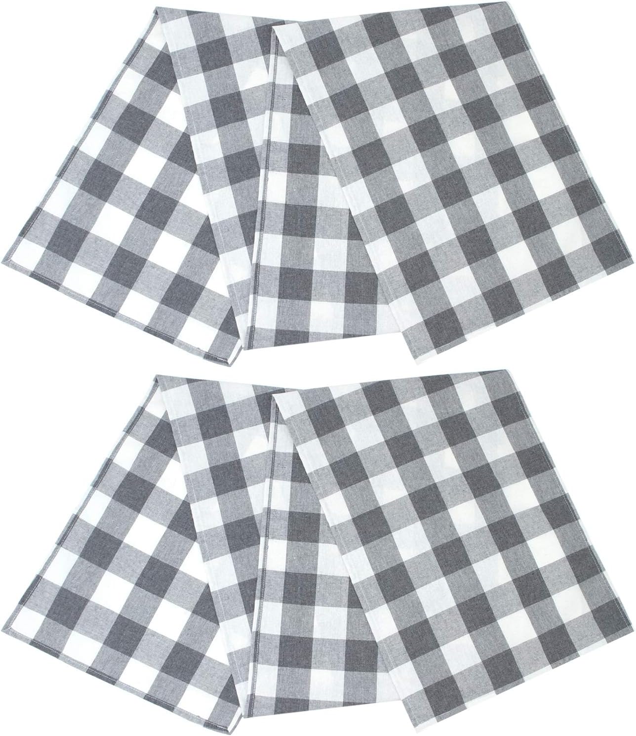 Best Beige Gingham Table Runner