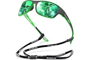 KUGUAOK Polarized Sports Sunglasses for Men Driving Cycling Fishing Sun Glasses 100% UV Protection Goggles