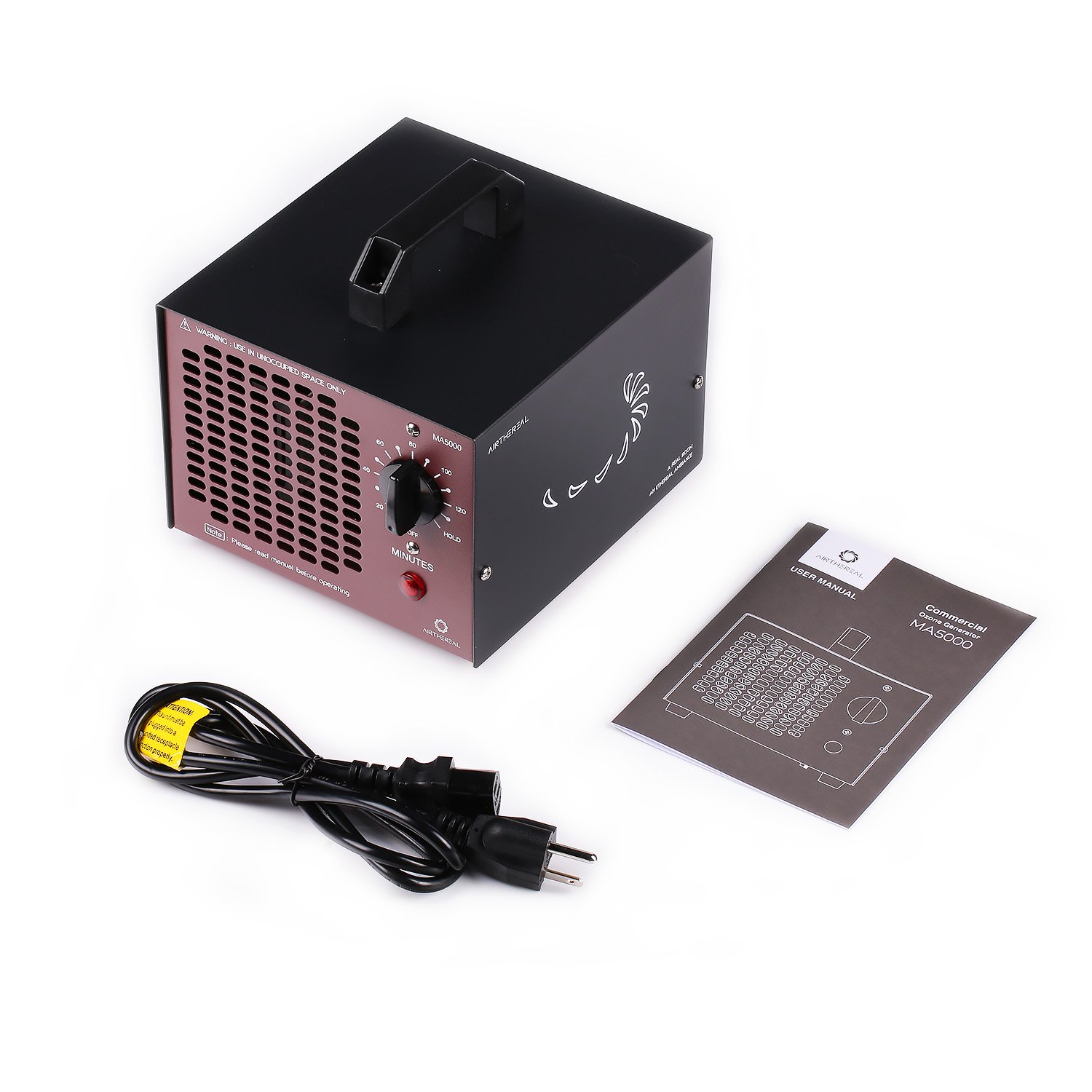 Airthereal MA5000 Commercial Ozone Generator Air Purifier O3 Ionizer