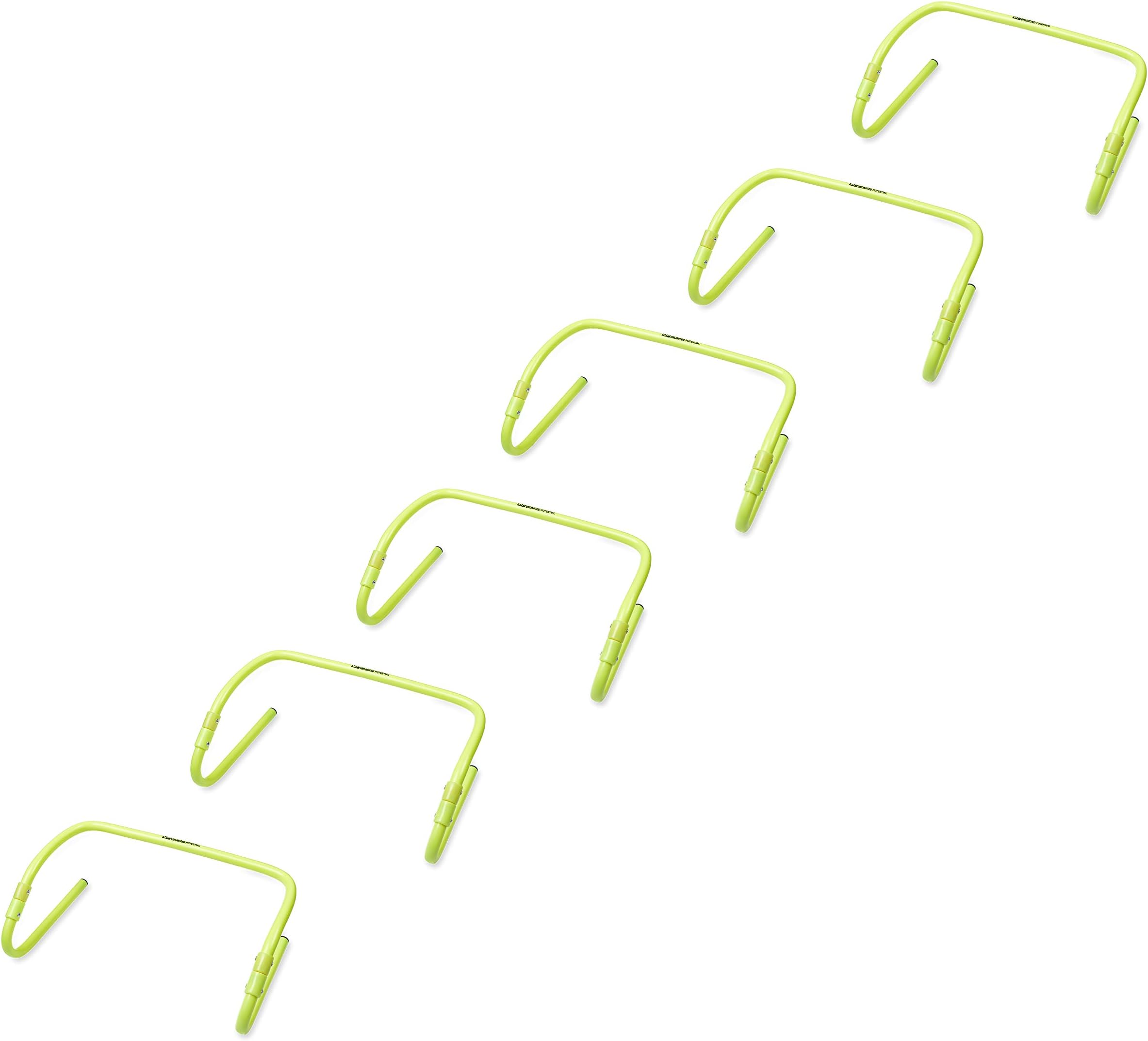 Unlimited Potential Speed Agility Hurdle Training Set of 6 Soccer Football Basketball Track