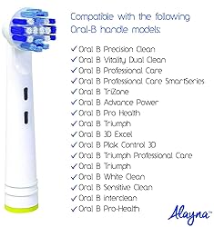 Replacement Brush Heads Compatible with OralB