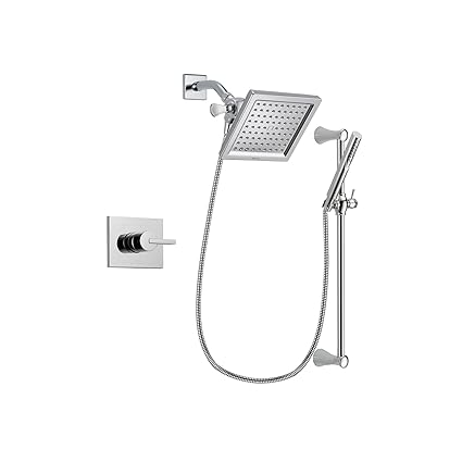 Delta Vero Chrome Finish Shower Faucet System Package With 6 5