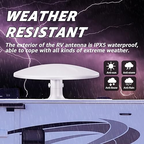Outdoor Tv Antenna Amplified Digital Hd Tv Antenna With Long