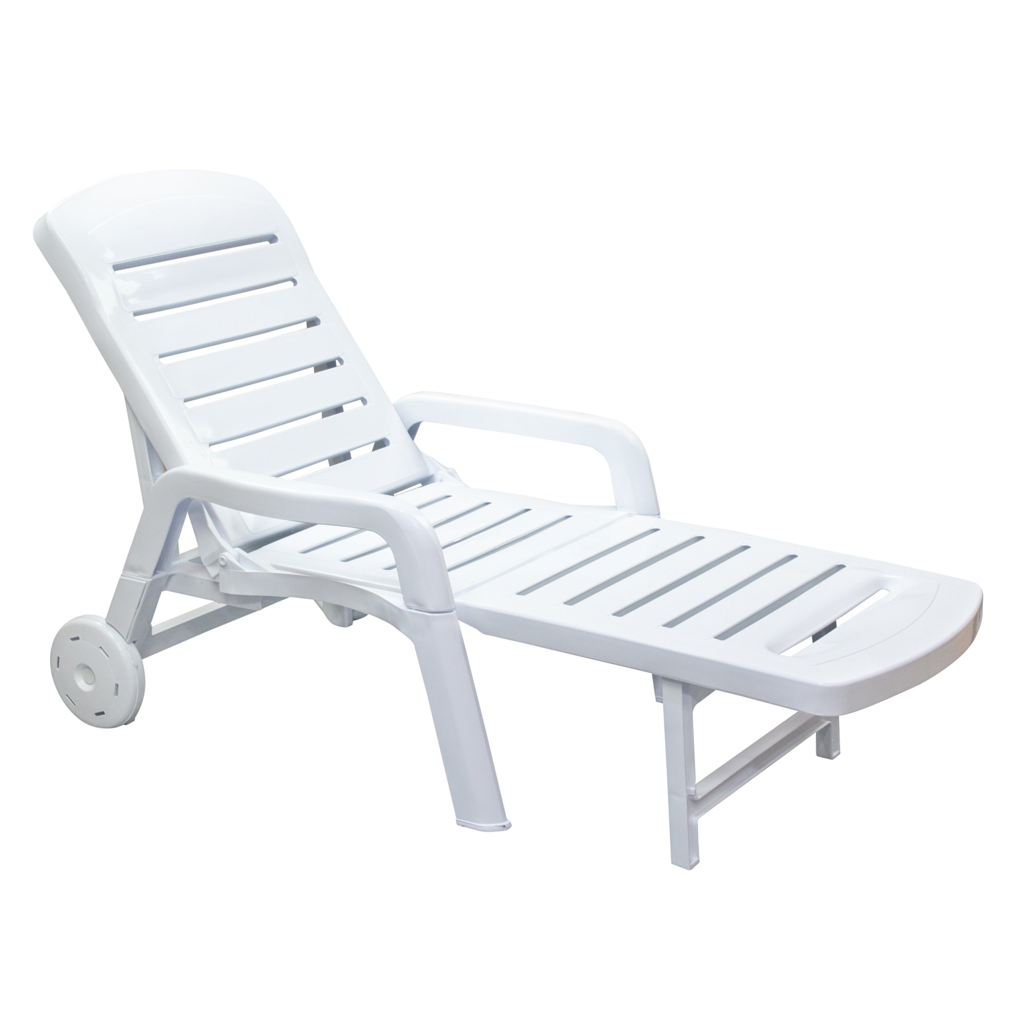 plastic sun lounger
