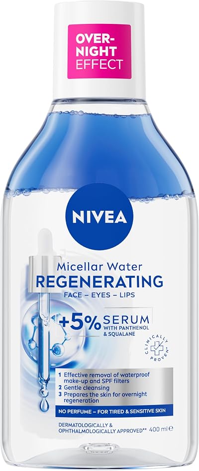 NIVEA Regenerating Serum Infused Micellar Water 400ml Micellar Cleansing Water