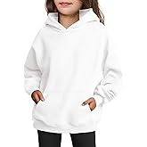 Arshiner Girls Oversized Hoodies Fleece Pullover Sweatshirts Kids Fashion Casual Outfits Fall Winter Clothes