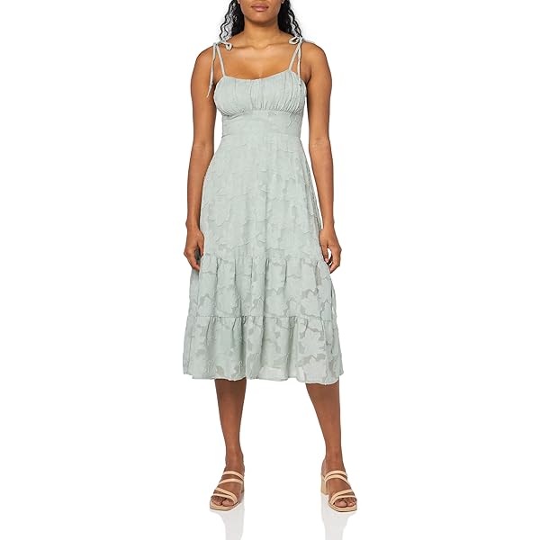 Calvin Klein Women's Sleeveless Dress with Side Pleated Ruffle,  White/Black, 2 at Amazon Women's Clothing store