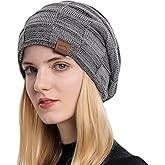 MAOWINTY Beanie for Men and Women, Cuffed Knitted Fleece Lined Soft Warm Running Cycling Ski Hats Stocking Beanies Skull Cap