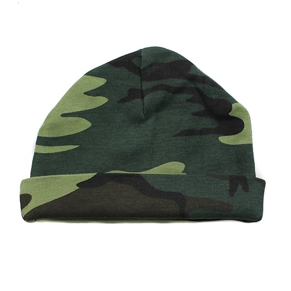 camo baby beanie
