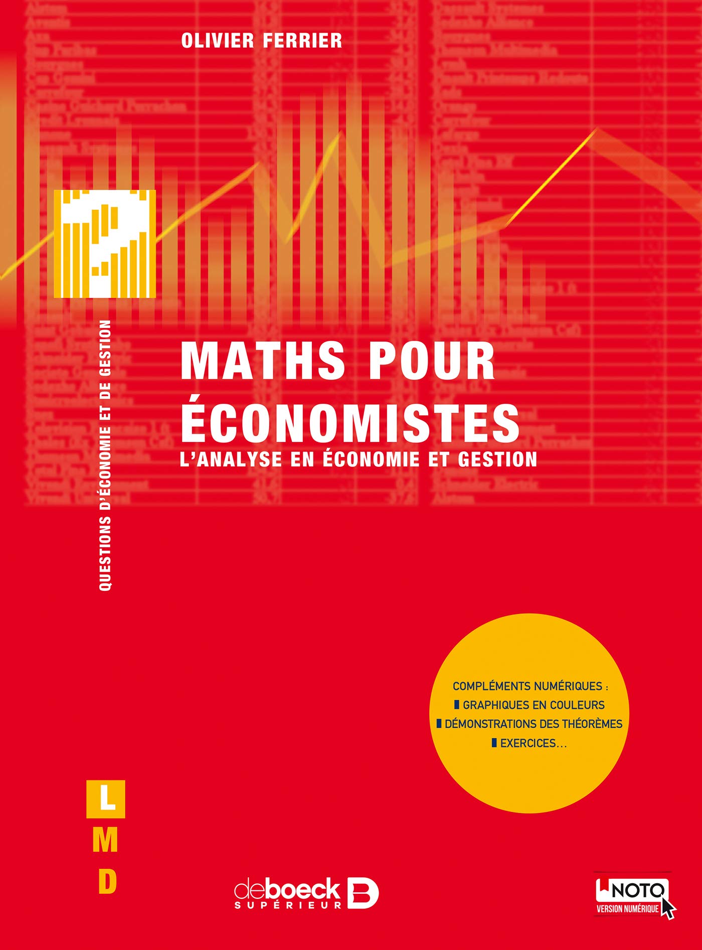 Amazon Fr Maths Pour Economistes Ferrier Olivier Livres