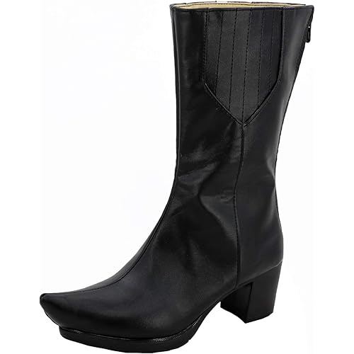 Allten Persona 5 Akira Kurusu Black Boots Shoes Cosplay Costume