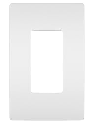 Legrand radiant RWP26WCC10 Screwless Wall Plates, 1