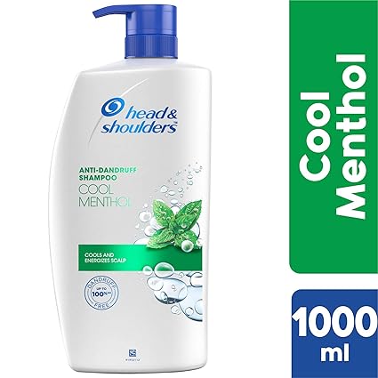Head & Shoulders Cool Menthol Shampoo, 1L