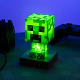 Paladone Minecraft Creeper 3D Icon Light Official Licensed Night Lamp view 2