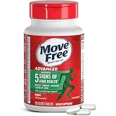 Move Free Advanced Joint Support, Glucosamine, Chondroitin + MSM - 120 ct | Supports Mobility Comfort Strength Flexibility &amp; Bone, 40 Servings, Bone &amp; Joint Support Supplement tablets, Fruitx-B
