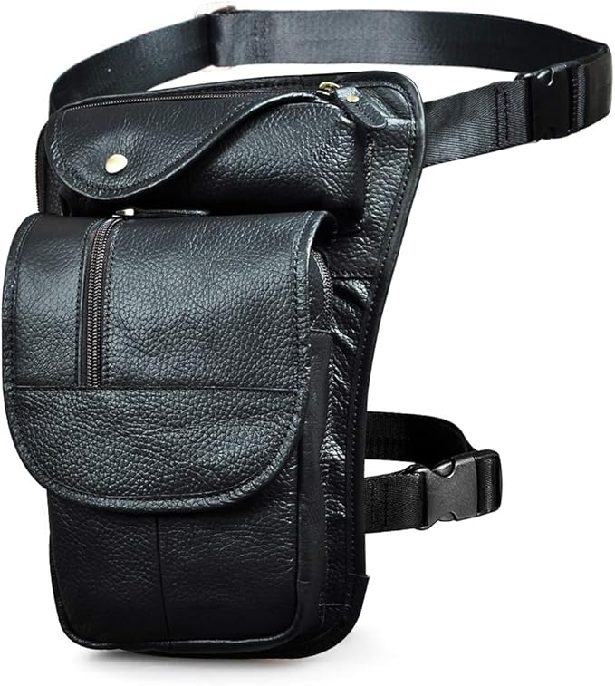 bum bag with leg strap