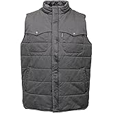 Outback Trading Company Men's Walker 29816 Durable Casual Outdoor Multiple Pockets 2-Way Zipper Taffeta Lined Warming Vest