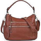 Hobo Bags for Women Large Capacity Crossbody Purse with Adjustable Strap Satchel Shoulder Bag for Women Leather for Traveling