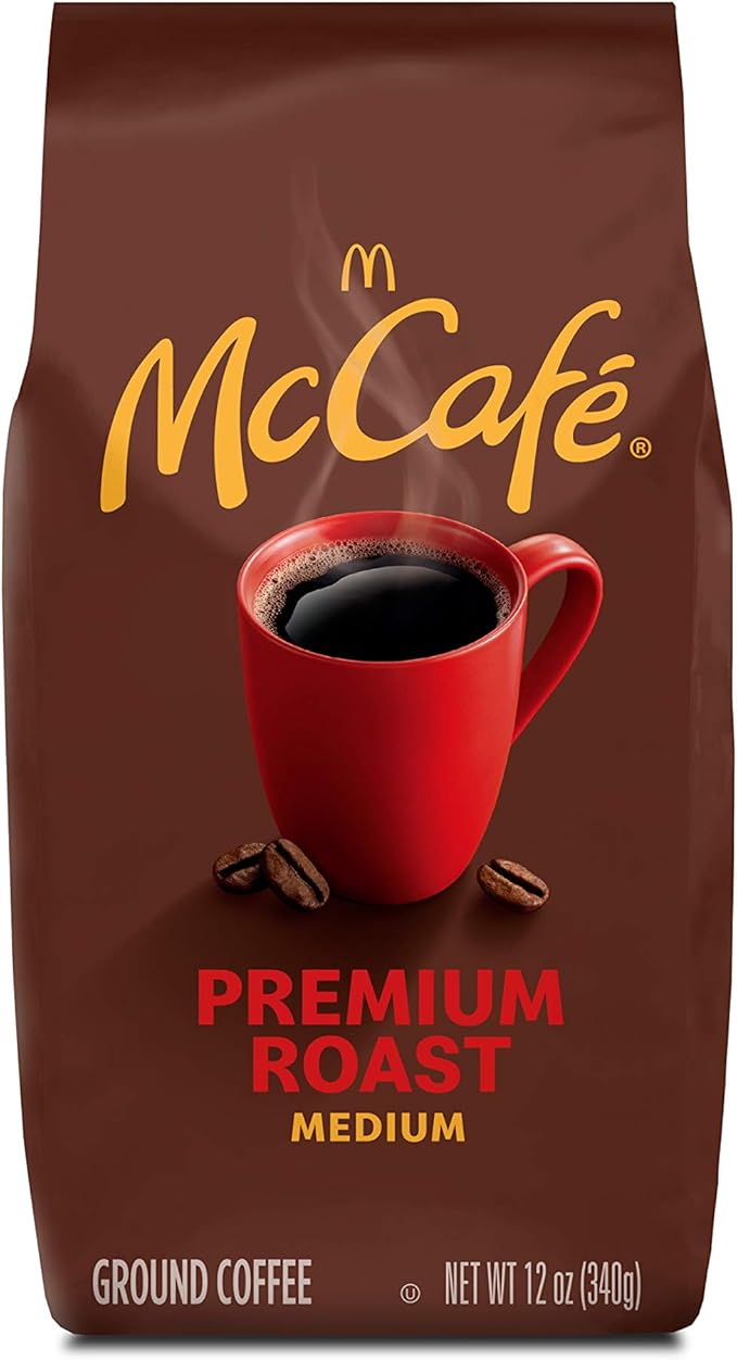 McCafe Premium Roast Smooth & Balanced Medium Roast Ground Coffee 340g