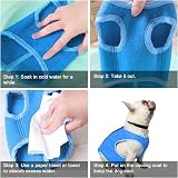 Runmeihe Dog Cooling Coat Vest Harness for Dogs Medium Large Small S view 3