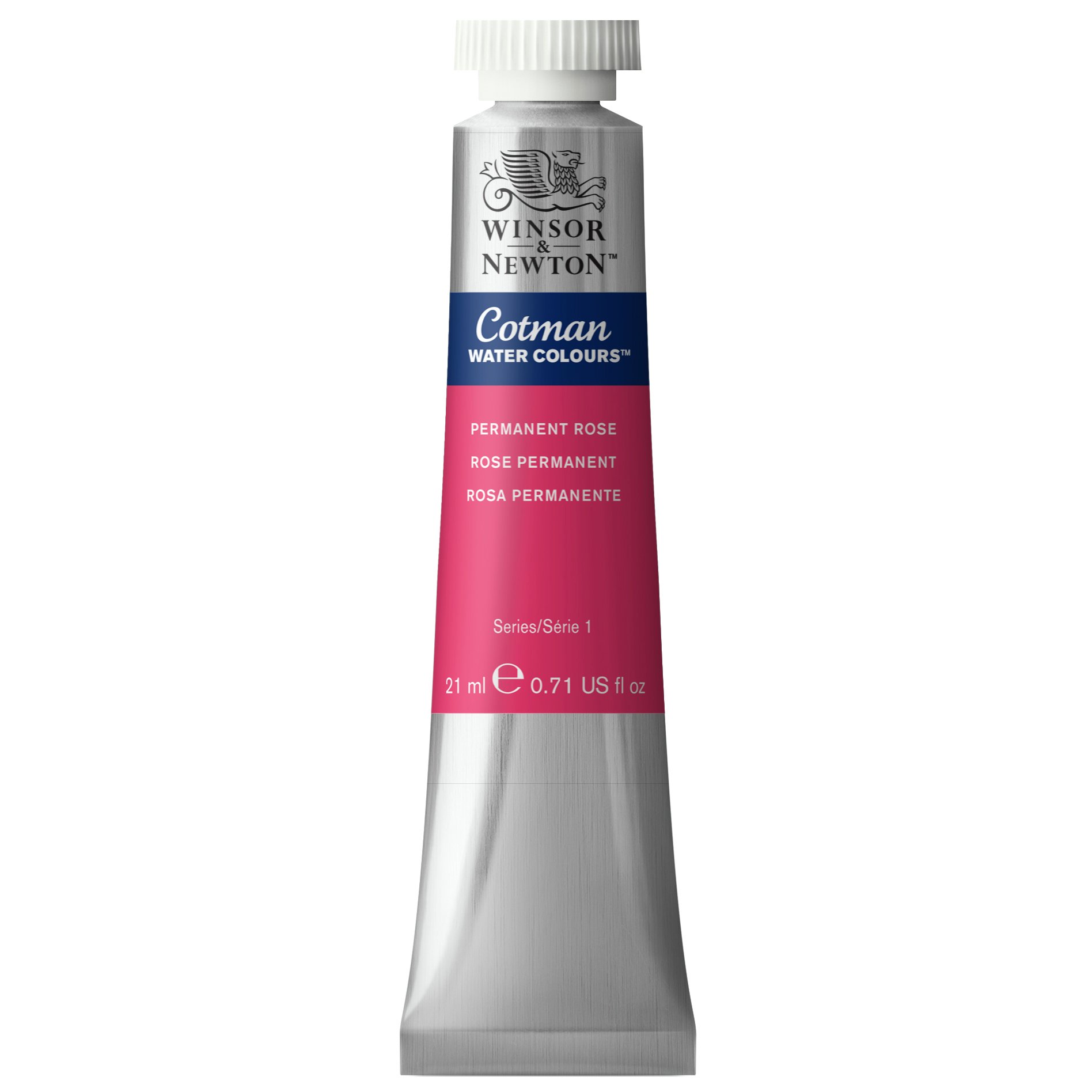 Winsor & Newton Cotman 21ml Water Colour Tube - Permanent Rose