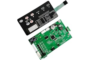 RAVILAXIA 42002-0007s, 461105 Upgraded Control Board kit for Pool Heater, with 472610Z Switch Pad for Pentair Mastertemp Sta-Rite Max-E-Therm NA & LP Series Pool/Spa Heater Replace