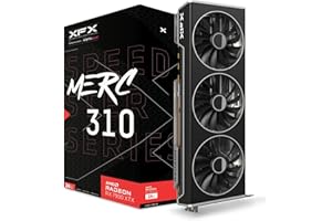 XFX Speedster MERC310 AMD Radeon RX 7900XTX Black Gaming Graphics Card with 24GB GDDR6, AMD RDNA 3 RX-79XMERCB9