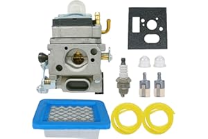 Carburionix WLA-1 PB-500T Carburetor Tune Up Kit for Echo PB-500 PB-500H EB508RT EB-508RT PB500 PB500H PB500T Blower Carb A021001642 A021001641 with Air Filter Fuel Line Spark Plug Gasket Kit
