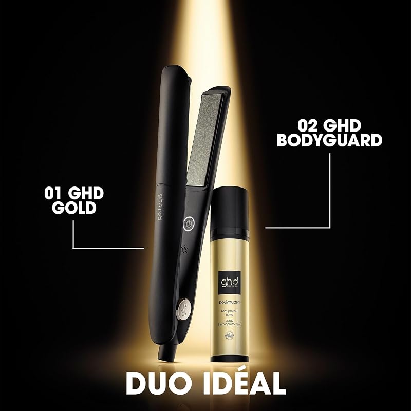 - Lisseur cheveux ghd Gold - Fer à lisser professionnel (Noir)