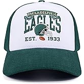 Football Fans Baseball Cap, Adjustable Embroidered Dad Hat for Men and Women, Classic Soft Top Cotton Cap for Sports Games