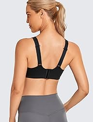 SYROKAN High Impact Sports Bras for Women No