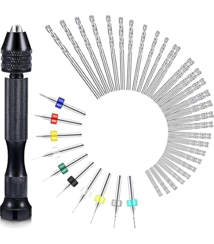 Tamiya 74044 - Kit De Micro-perceuses Fines (Fine Drill Set) - Neuf