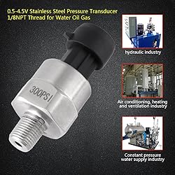 300 PSI Pressure Transducer Sender Sensor with
