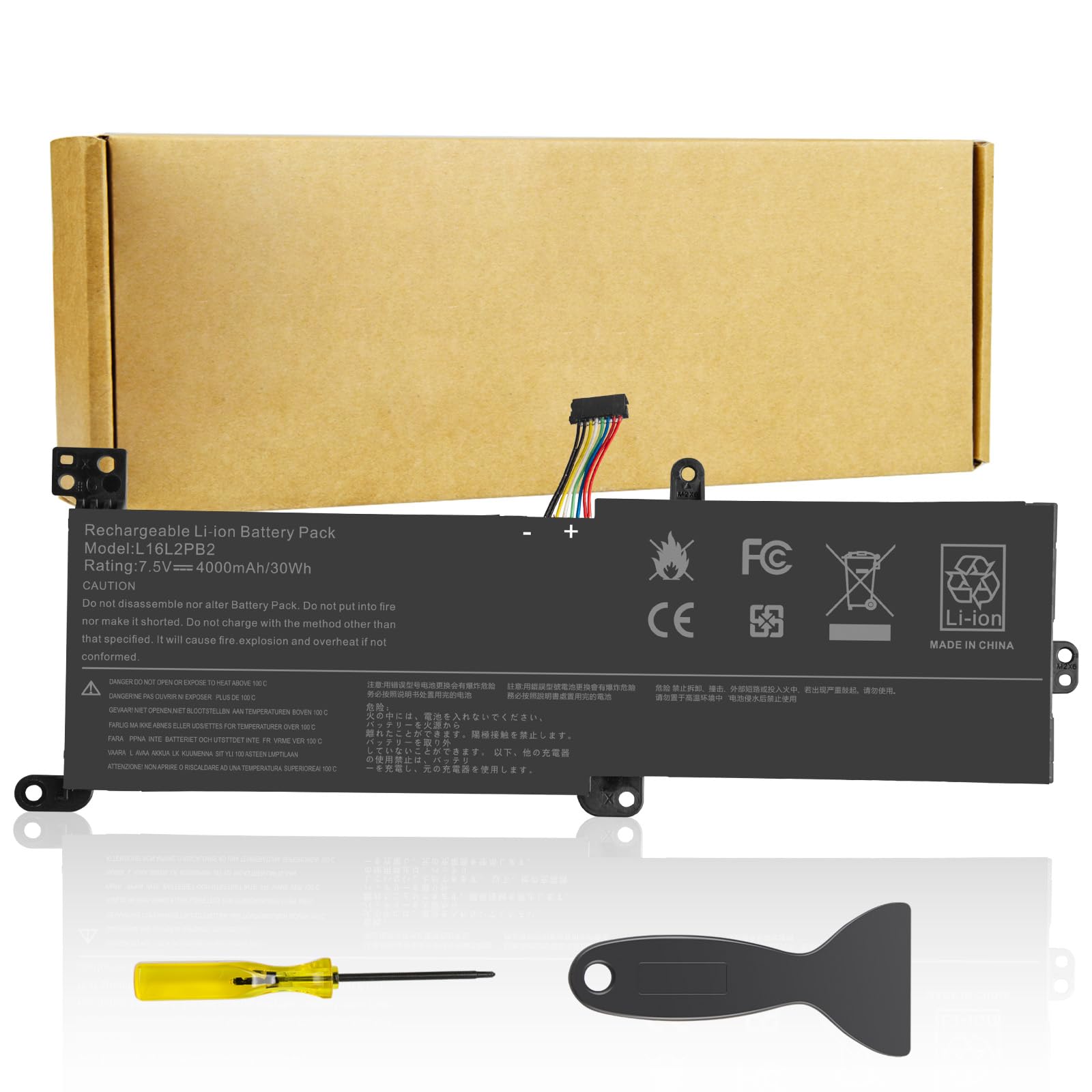 Futurebatt L16L2PB2 Laptop Battery Compatible with