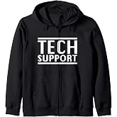 Tech Support Zip Hoodie