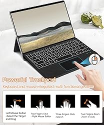 Seteesamvo Surface Pro Keyboard for Pro 11/10/9/8/X