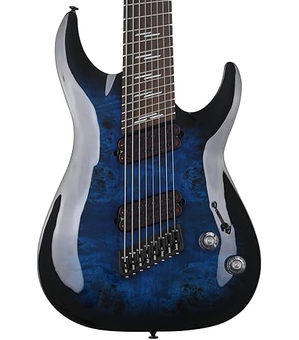 Amazon.com: Schecter Damien-8 Multiscale 8-string Electric