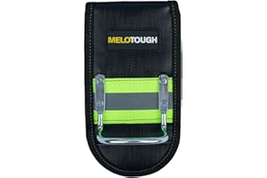 MELOTOUGH Cordless Drill Holder Hook Tape Measure Clip Drill/Power Tool Holder with Drill Bit Tote Hammer Belt Holder