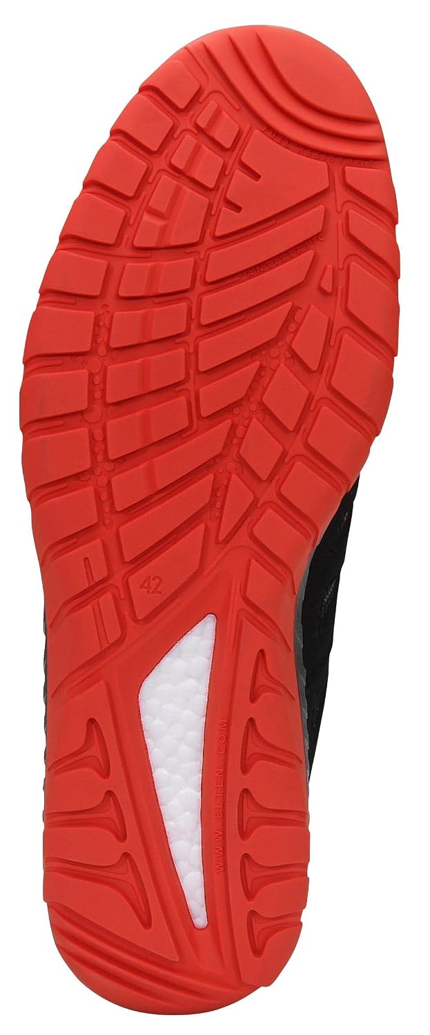Elten G45934 729561 S3 Maddox Black-Red Low ESD Low Shoe, Black/Red, 38 Size, Black Red, 38 EU - Image 5