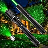 Rechargeable Green Laser Pointer High Power Auto Rotate Laser Light Show | Green Beam Light Long Distance Range For TV/LED/LCD Screens Tactical Flashlights